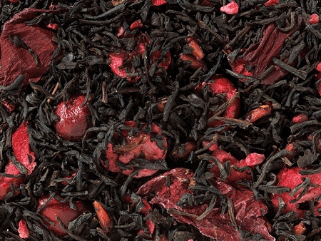 Schwarzer Tee, Mischung, aromatisiert Schwarzer Tee, Mischung, aromatisiert "Granatapfel-Cranberry"