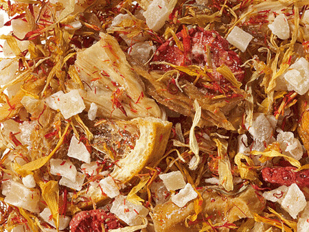 Früchteteemischung, aromatisiert Früchteteemischung, aromatisiert "Mango Vitaminchen" SÄUREARM