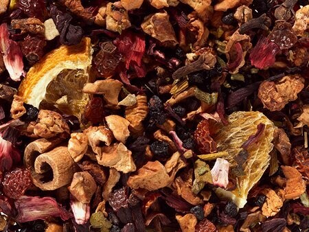 Früchteteemischung, aromatisiert Früchteteemischung, aromatisiert "Feuerzangenbowle"