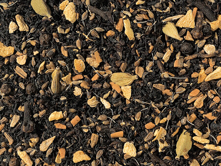 Gewürzteemischung mit schwarzem Tee (ohne Zusatz von Aroma) Gewürzteemischung mit schwarzem Tee (ohne Zusatz von Aroma) "Black Chai"