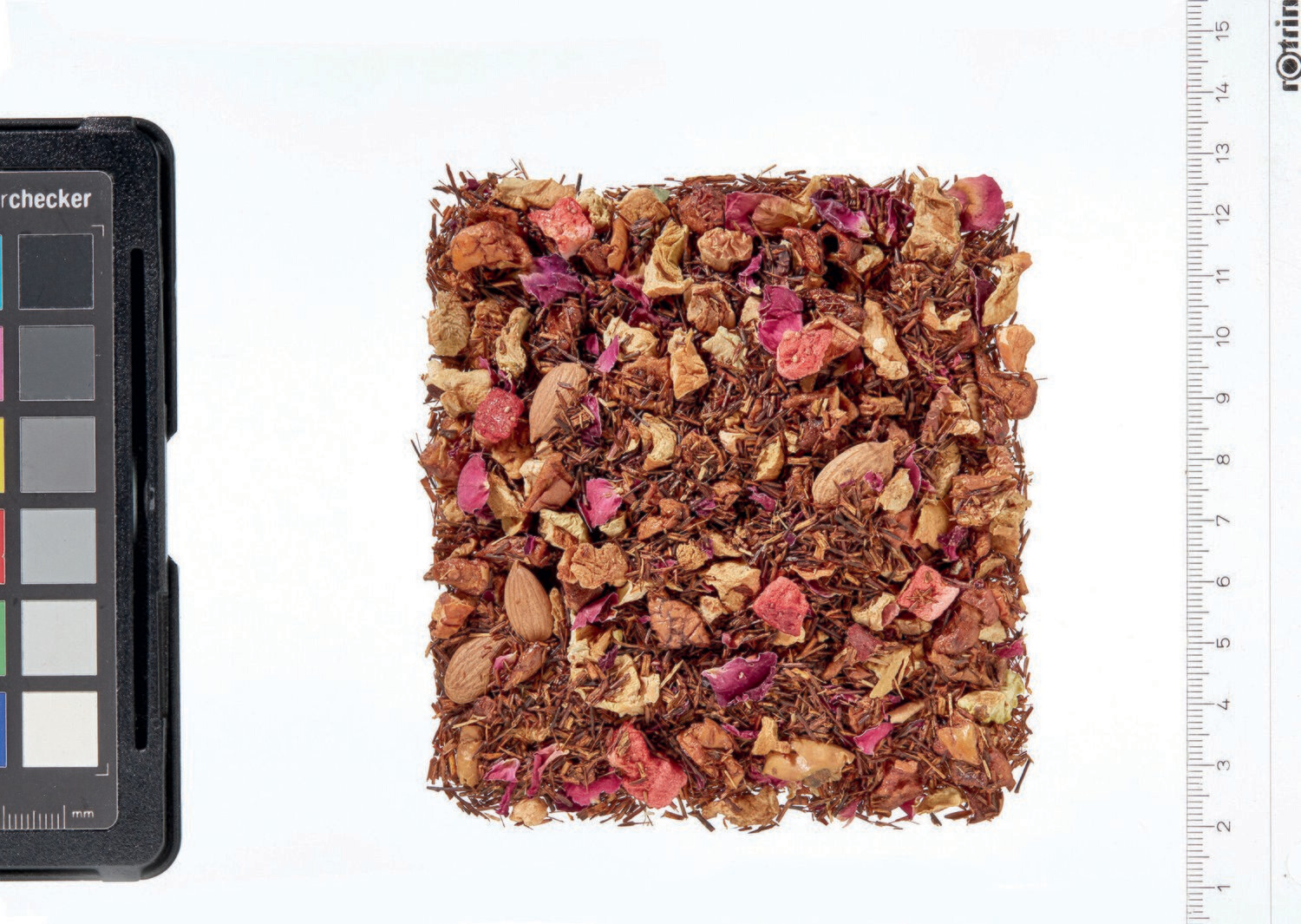 Rotbuschteemischung, aromatisiert "Erdbeer/Pfirsich/Limette"