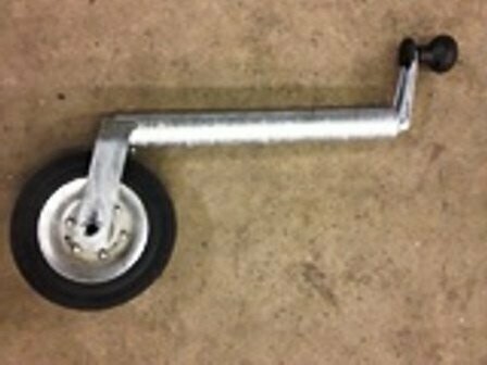 48mm dia. jockey wheel ribbed