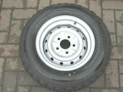175x13x8ply road tyre and wheel