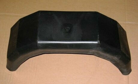 10' Black Plastic Mudguards