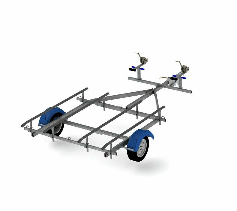 Jet Ski 1300 Kg double bunk trailer