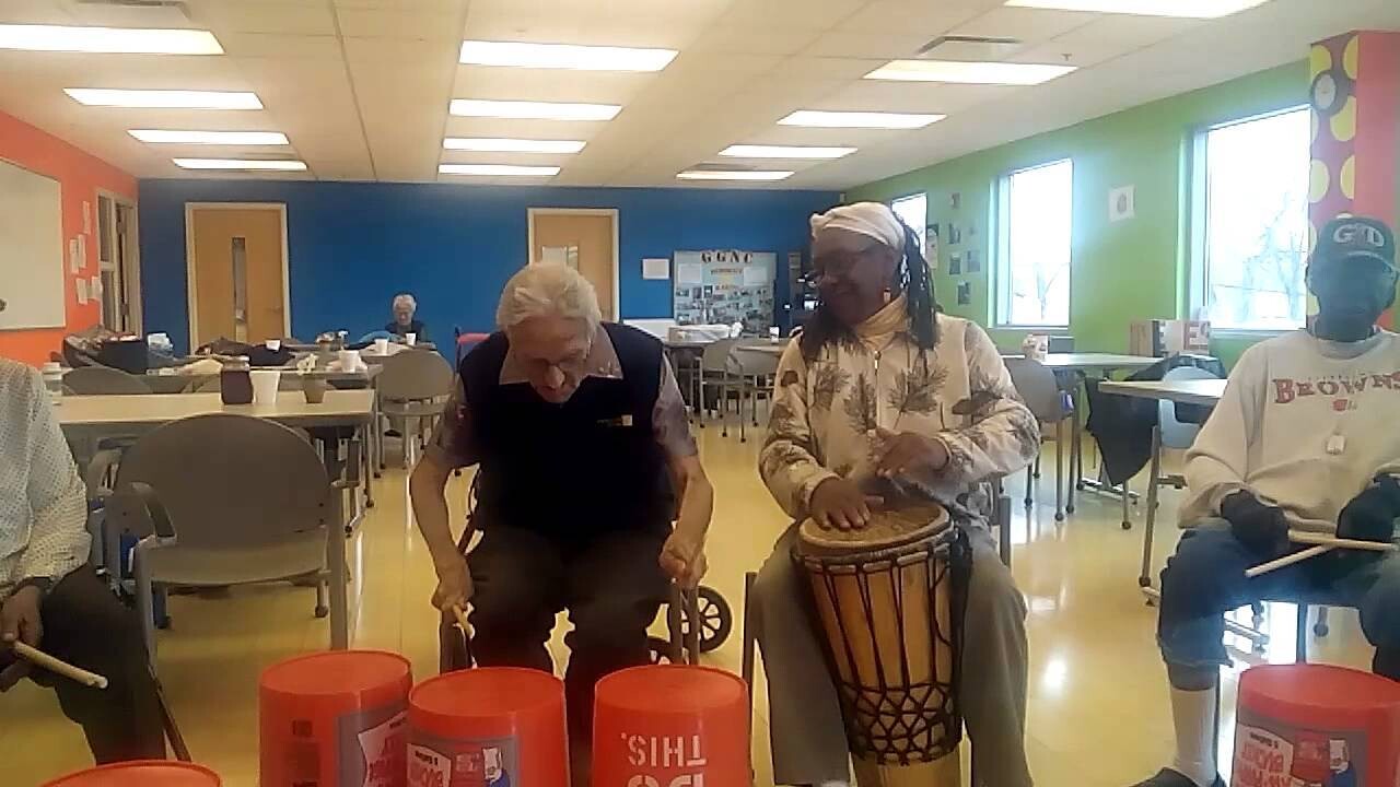 Drum workshop - Contact for price. Click on photo to see videos of past workshops