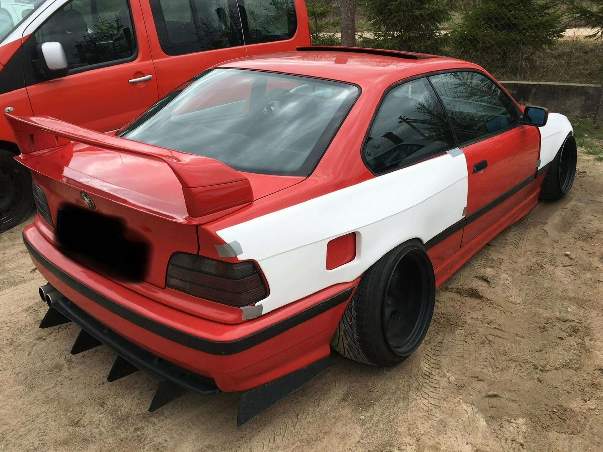Расширение на bmw e36