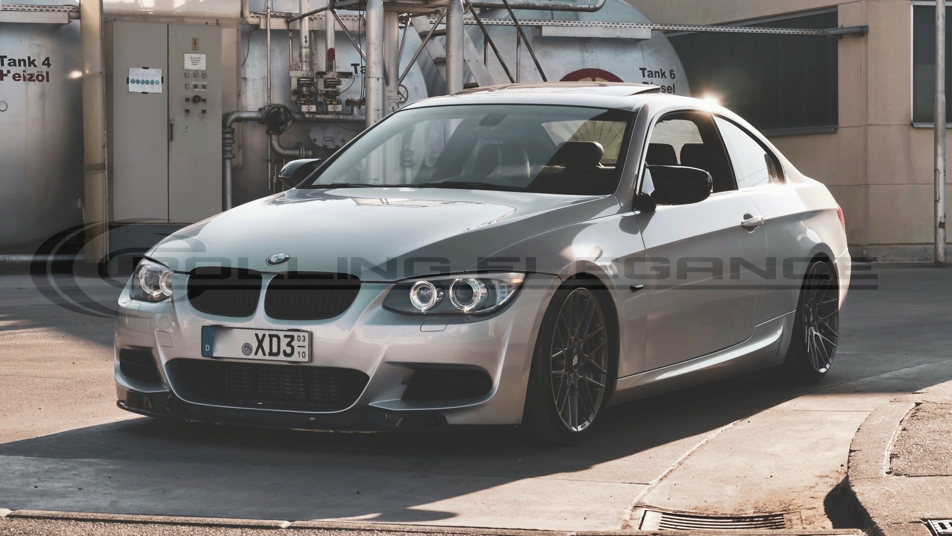 Rolling Elegance Frontlippe Frontspoiler für BMW E92/E93 LCI