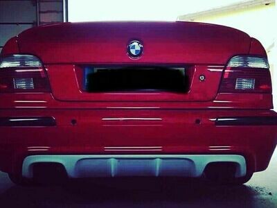 Heckdiffusor für BMW E39 4 Rohr