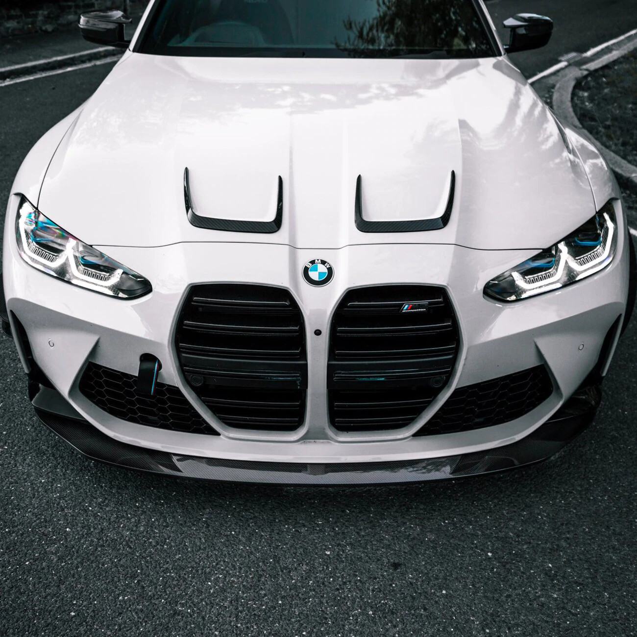 MHC Plus Haubenbelüftung für BMW G8X M3 M4 Pre Preg Carbon