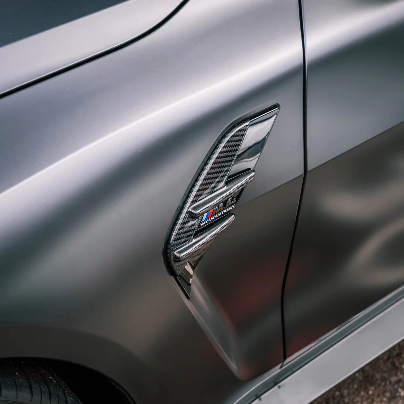 Seitenschutzblechabdeckung Carbon für BMW G82 M4