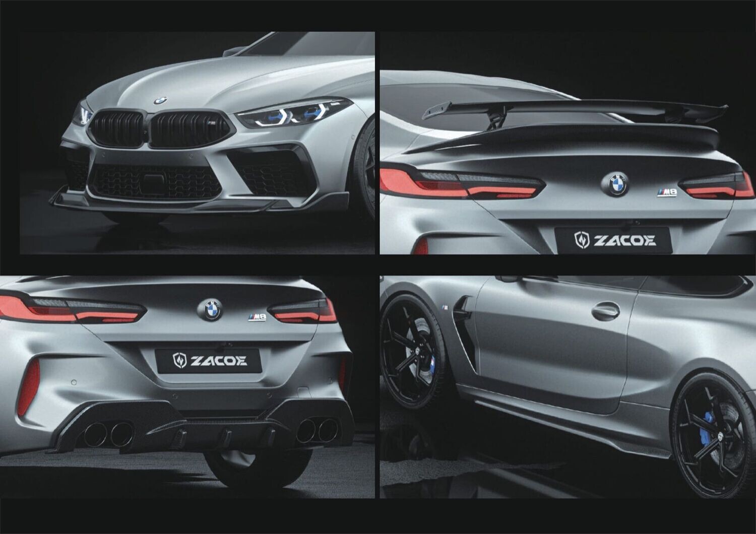 Zacoe komplettes Carbon Paket für BMW M8 F92