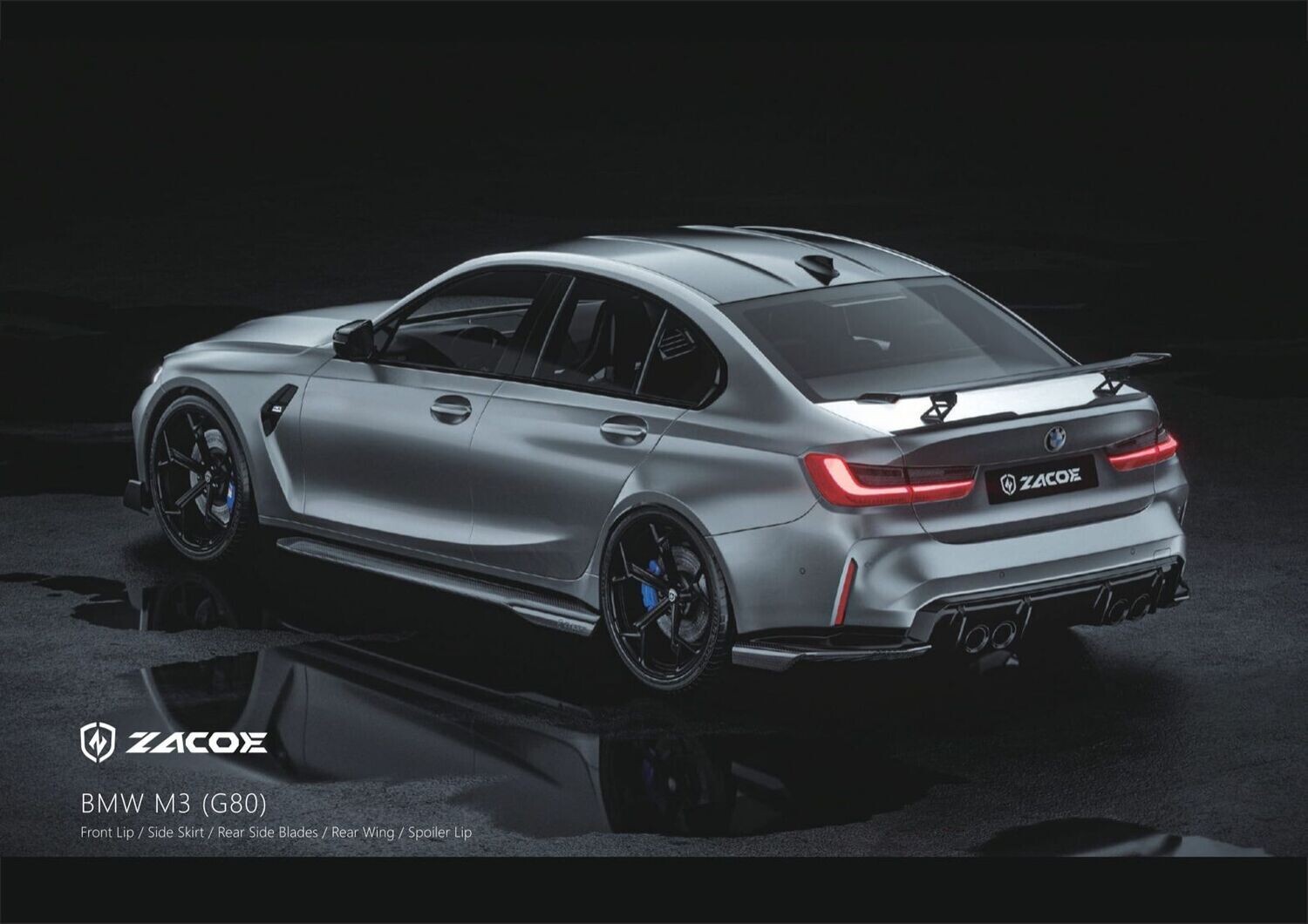 Zacoe komplettes Carbon Paket für BMW G80 M3