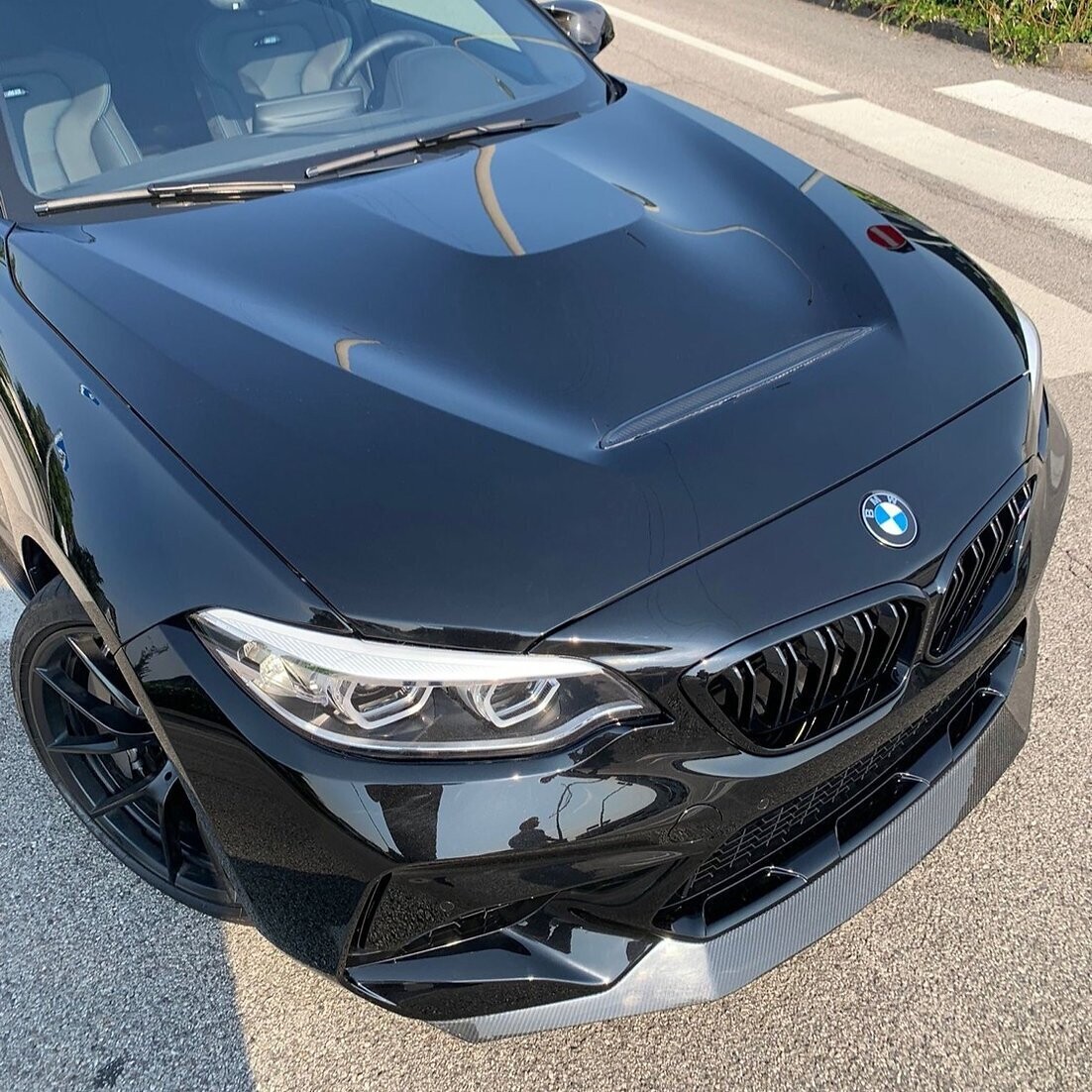 RSI c6 Carbon Motorhaubengitter für BMW F87 M2C/M2