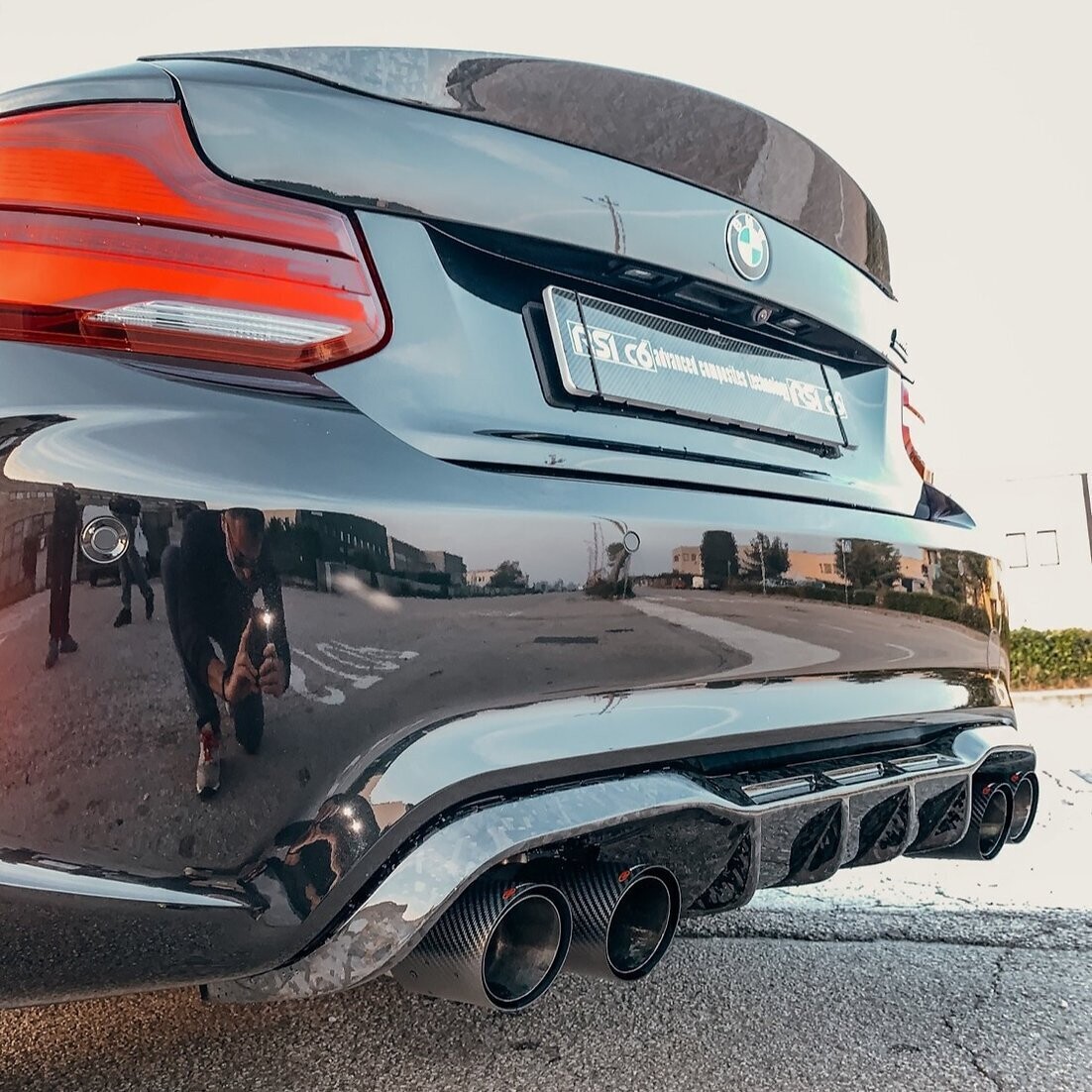 RSI c6 Forged Carbon Heckdiffusor für BMW F87 M2C/M2