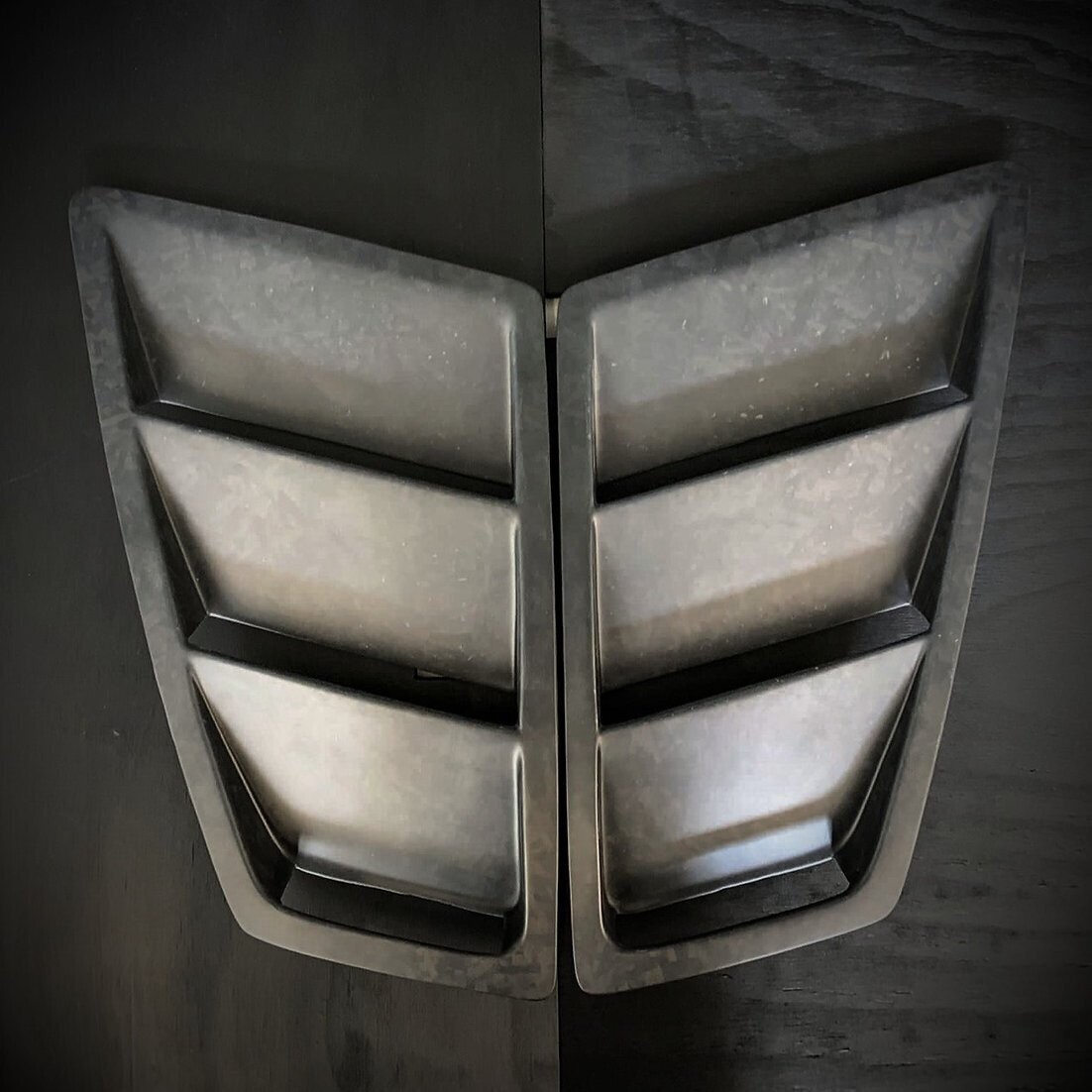 RSI c6 universelle Motorhaubenentlüftungen aus Forged Carbon