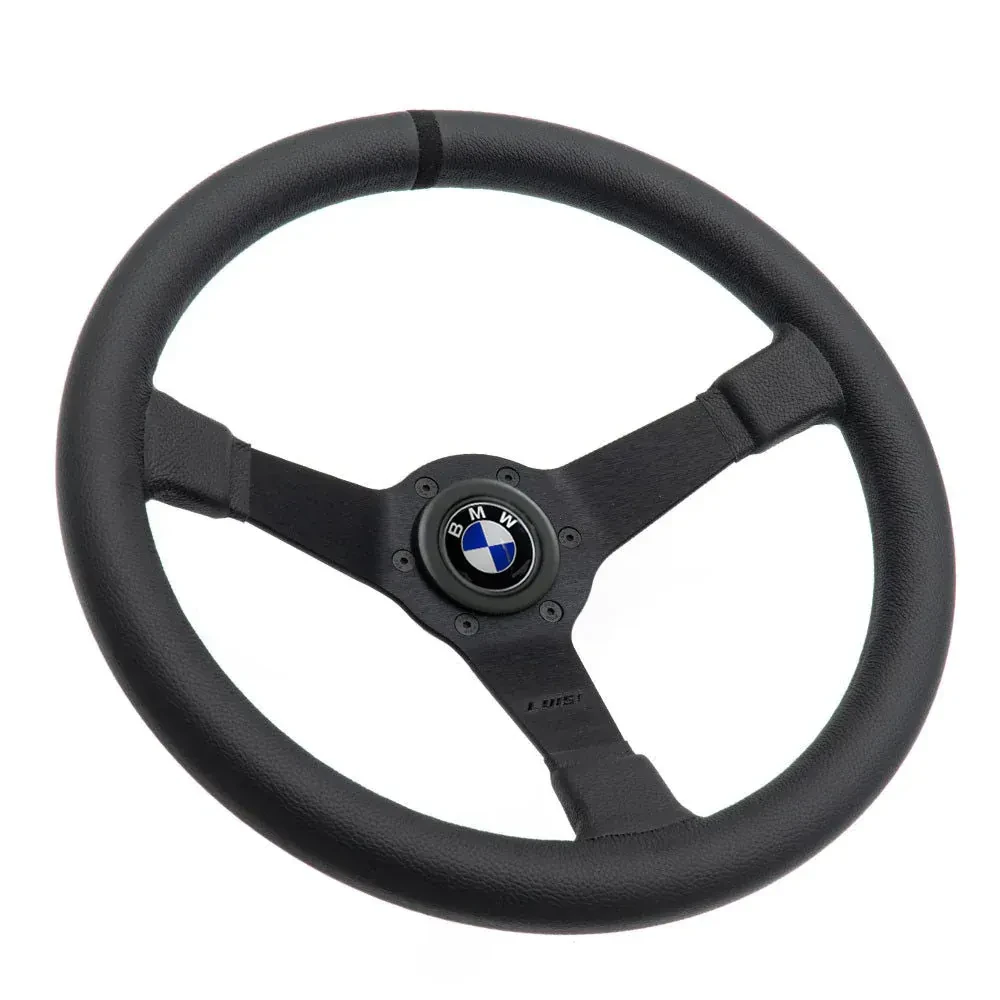 LUISI Mirage Race Sportlenkrad Leder Komplettset BMW E36 (geschüsselt / mit TÜV), Auswahl Lenkrad: LUISI Mirage Race YS
