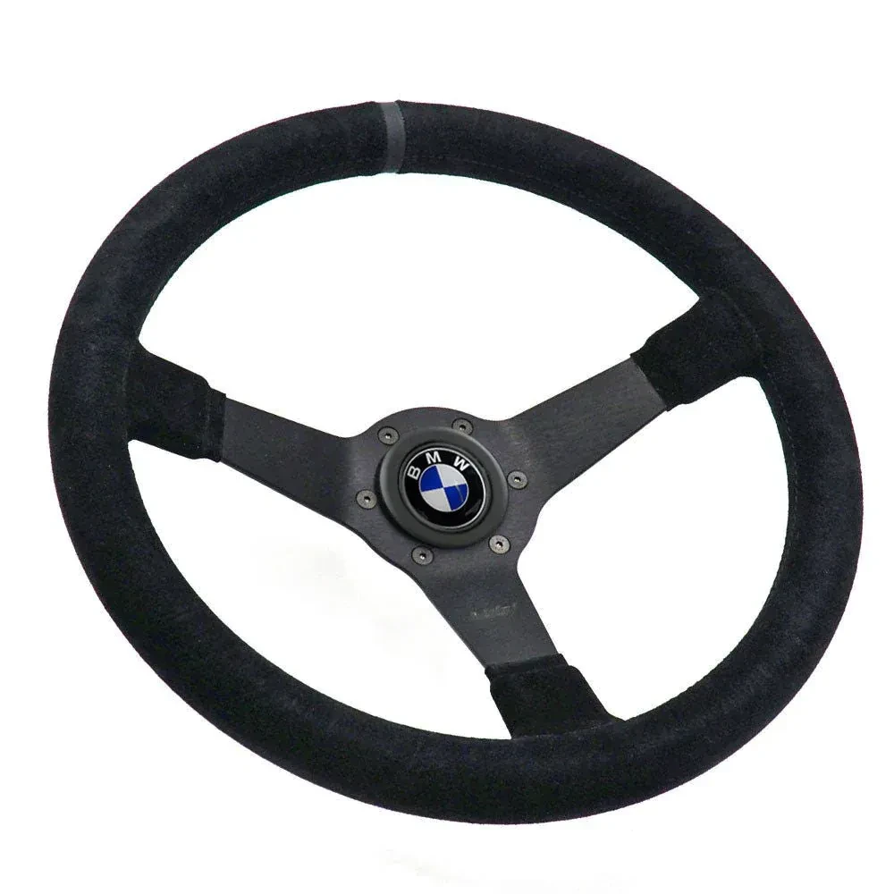 LUISI Mirage Race Sportlenkrad Leder Komplettset BMW E30 (geschüsselt / mit TÜV), Auswahl Lenkrad: LUISI Mirage Race YS