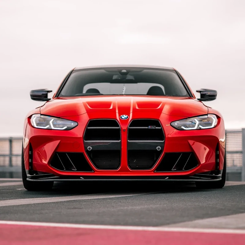 MHC+ BMW M3/M4 GT STIL FRONTGITTER MIT ACC IN PRE PREG CARBON FASER (G80/G81/G82/G83)