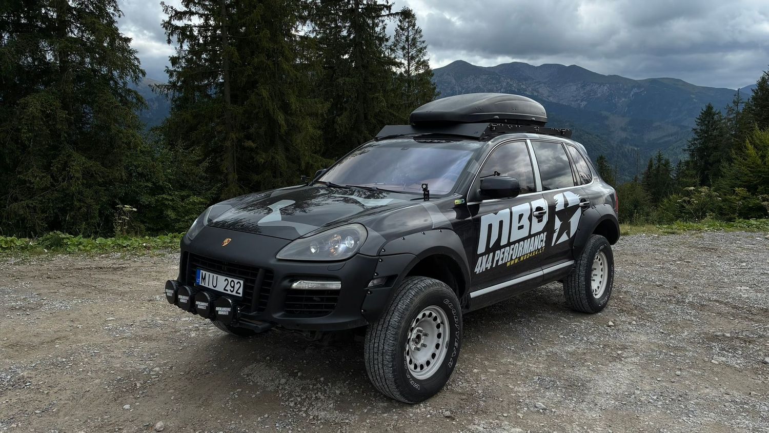 Verbreiterung für Porsche Cayenne 957 Facelift 2008-2010