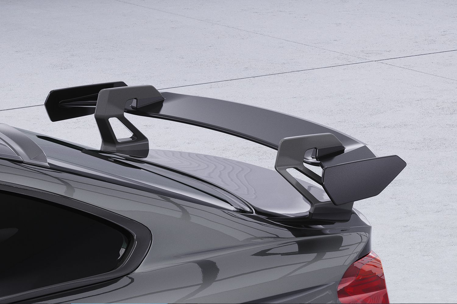 Schwanenhals Heckflügel mit ABE für BMW 4er F32 Coupe SHF015