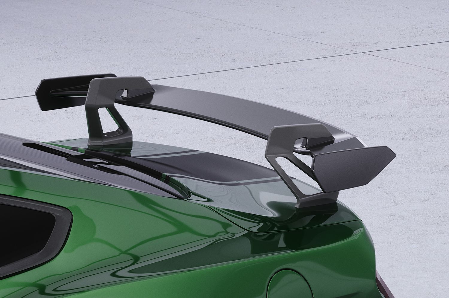 Schwanenhals Heckflügel mit ABE für Ford Mustang MK6 Coupe SHF070 Schwanenhals Heckflügel mit ABE für Ford Mustang MK6 Coupe SHF070