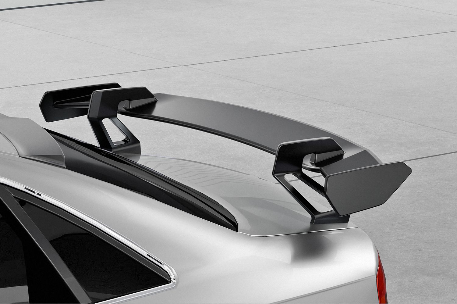Schwanenhals Heckflügel mit ABE für Audi A4 / S4 / RS4 B7 (Typ 8E) / Seat Exeo Limousine SHF010