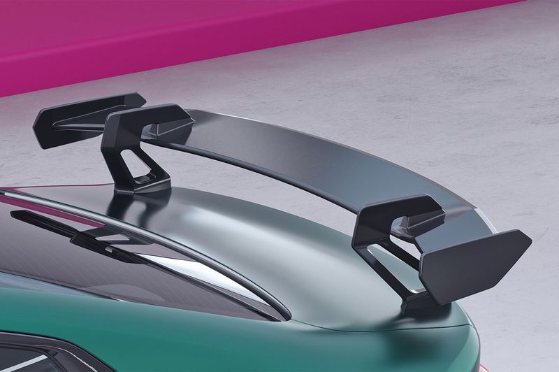 Schwanenhals Heckflügel mit ABE für BMW 4er G22 / M4 G82 Coupe SHF017