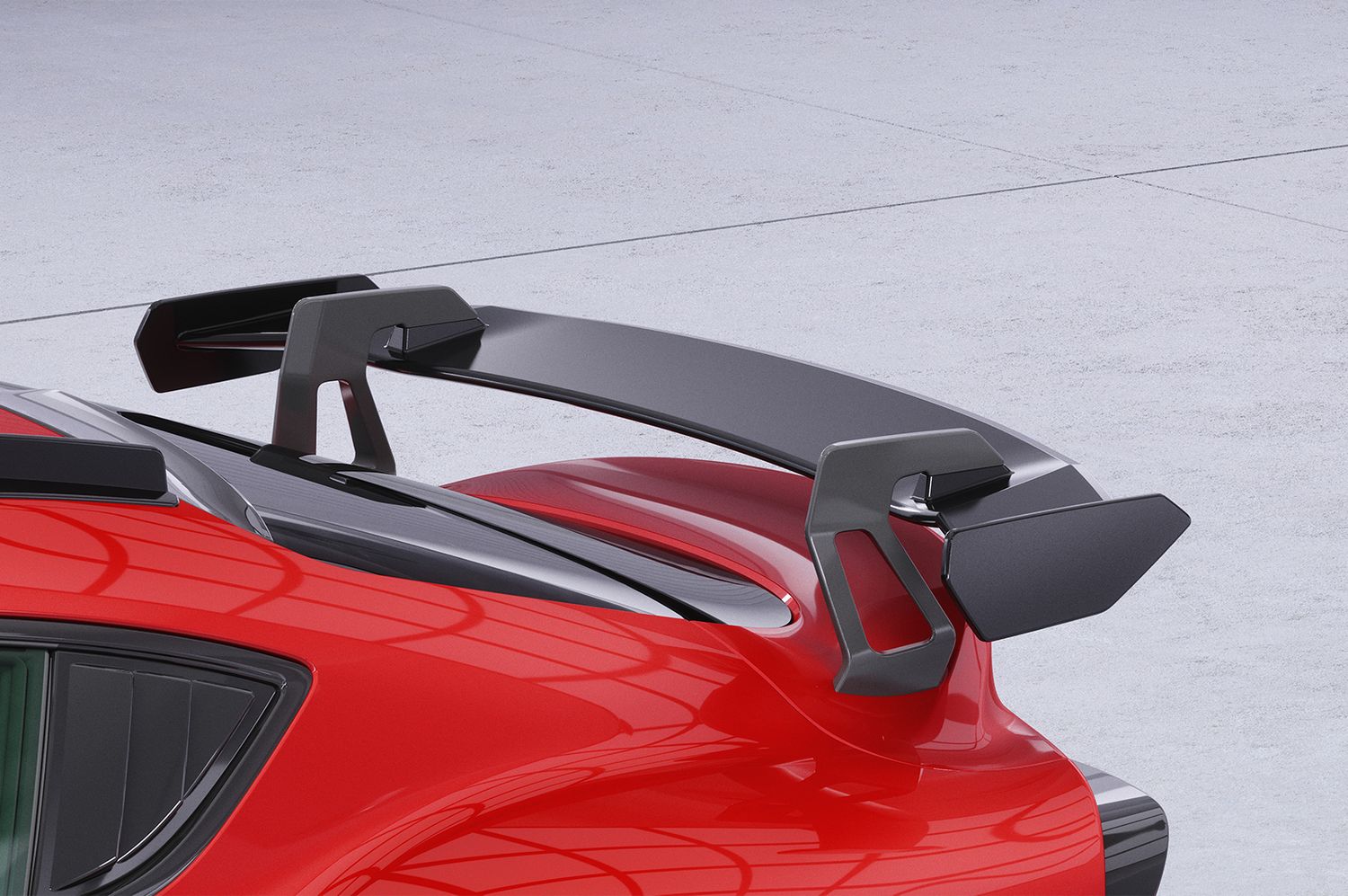 Schwanenhals Heckflügel mit ABE für Toyota GR Supra (A90) SHF030