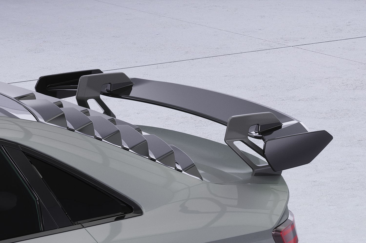 Schwanenhals Heckflügel mit ABE für Audi A3 / S3 / RS3 (8V) Limousine SHF005