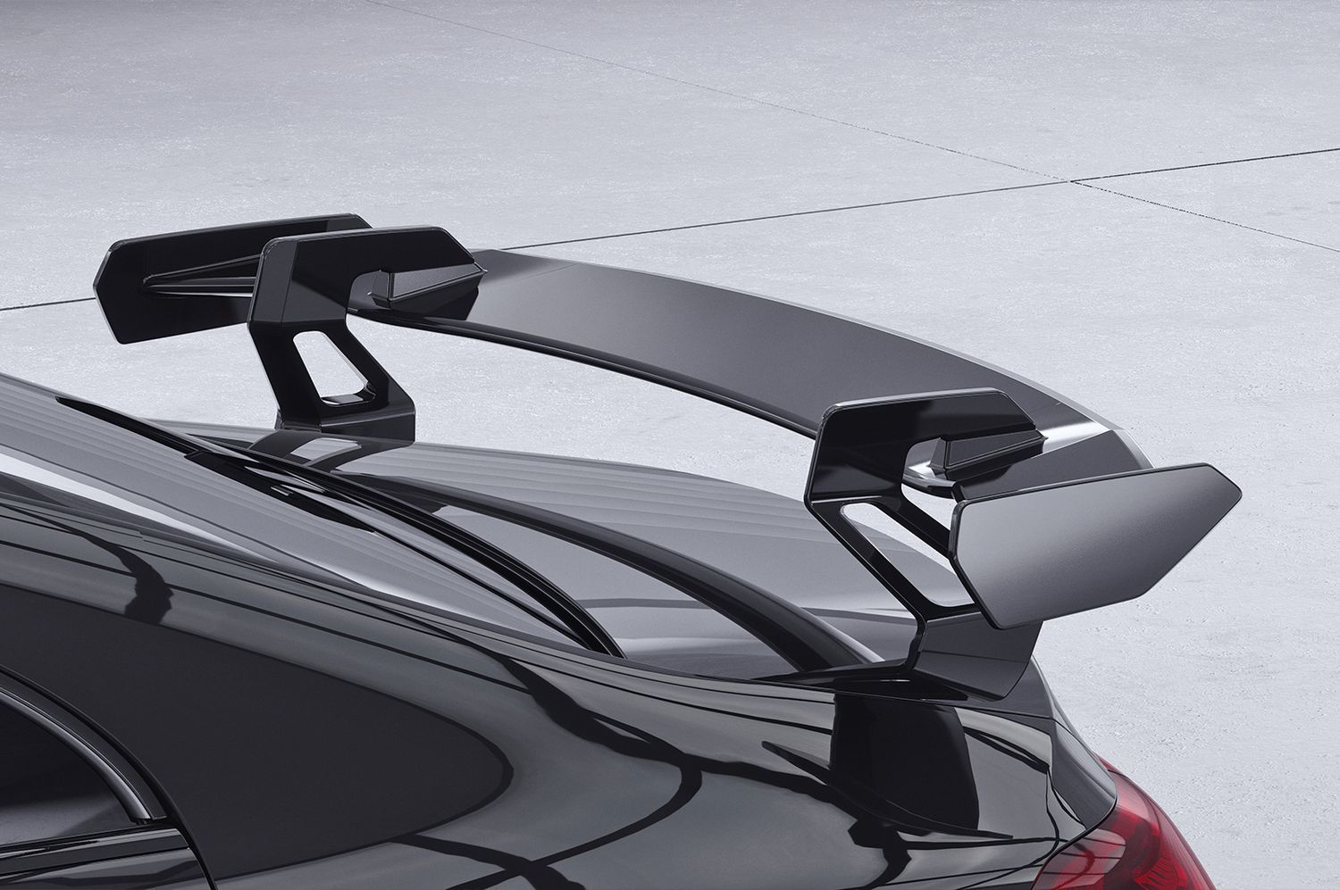 Schwanenhals Heckflügel mit ABE für Mercedes-Benz CLS C257 Limousine SHF033