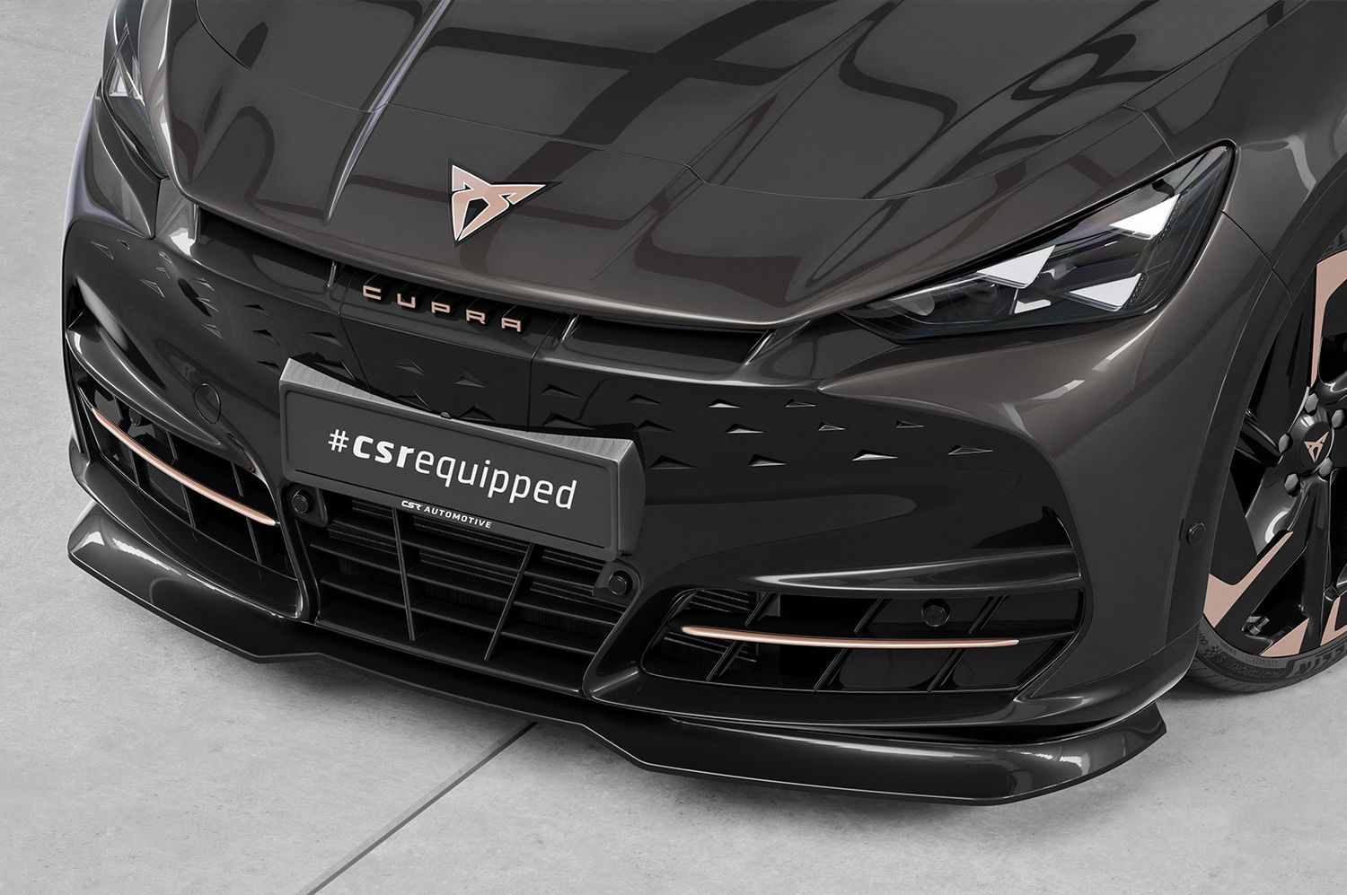 Frontspoiler | Cup-Spoilerlippe mit ABE für Cupra Tavascan CSL985 Frontspoiler | Cup-Spoilerlippe mit ABE für Cupra Tavascan CSL985