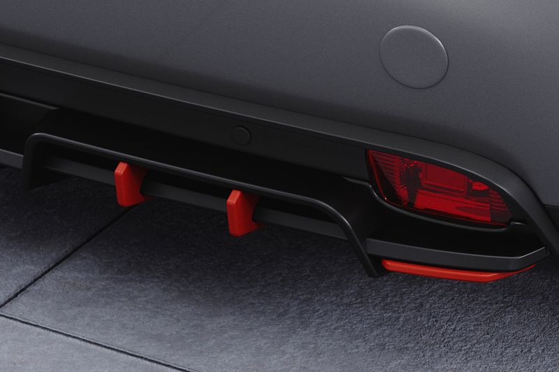 Racing Diffusor | Heckansatz für Mini F56 Cooper SE HA464-L Racing Diffusor | Heckansatz für Mini F56 Cooper SE HA464-L