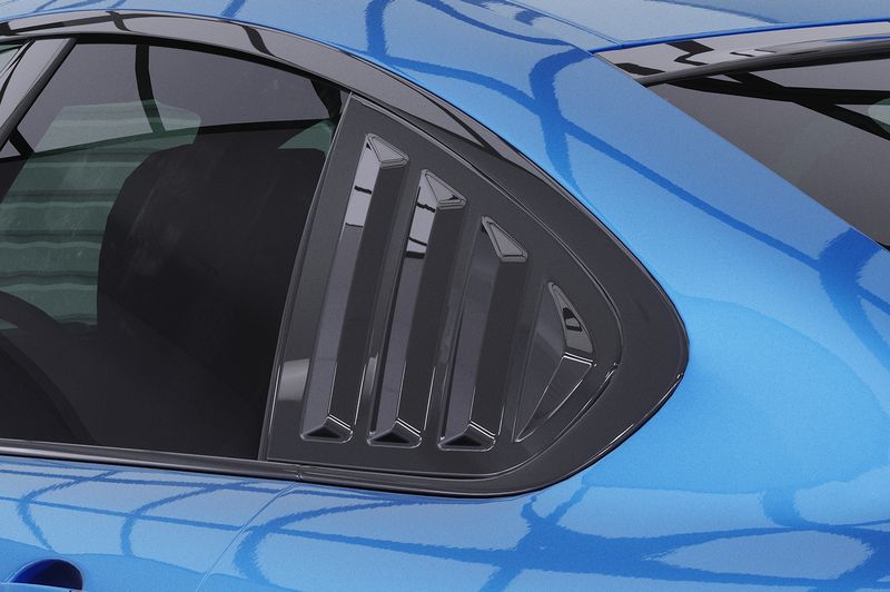 Seitenscheibenblenden mit ABE für BMW 4er F36 Gran Coupe SSB017