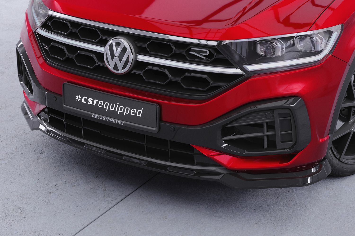 Frontspoiler | Cup-Spoilerlippe mit ABE für VW T-Roc (A1) R-Line CSL851 Frontspoiler | Cup-Spoilerlippe mit ABE für VW T-Roc (A1) R-Line CSL851