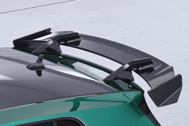 Schwanenhals Heckflügel mit ABE für VW Golf 7 GTI, GTD, GTE, R, R-Line SHF052