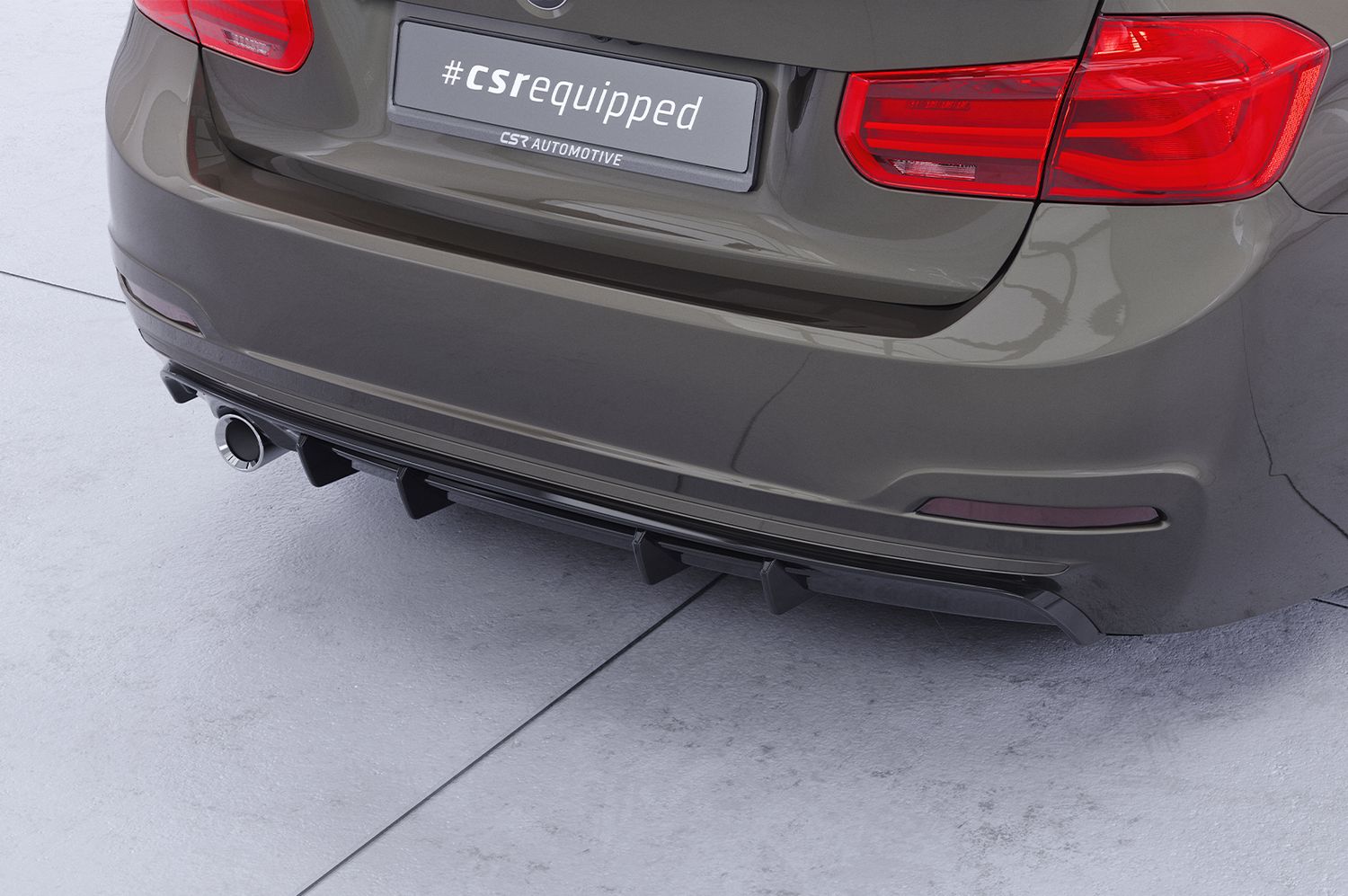 Diffusor | Heckansatz mit ABE für BMW 3er F30 Limousine HA485 Diffusor | Heckansatz mit ABE für BMW 3er F30 Limousine HA485
