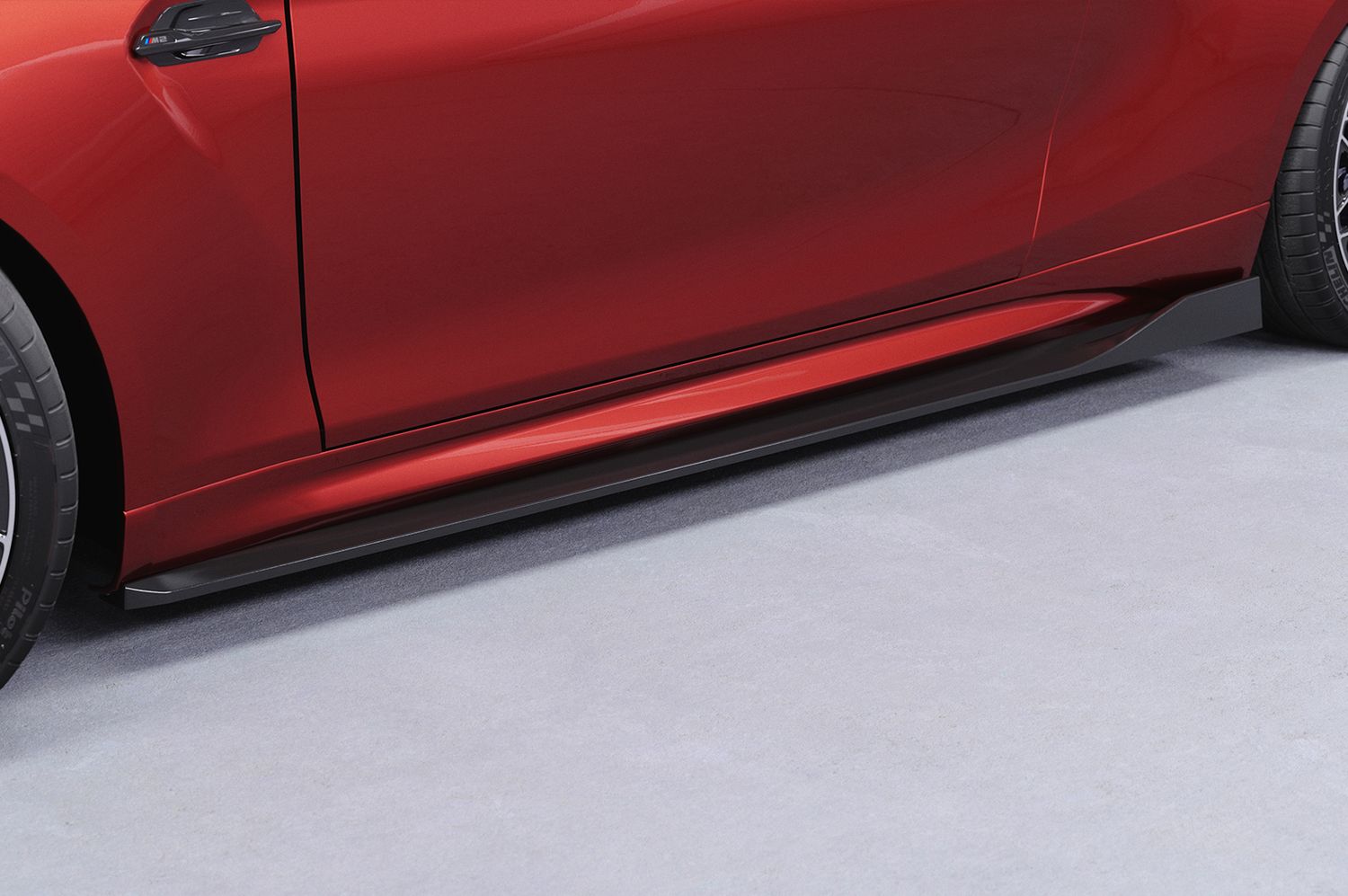 Seitenschweller mit ABE für BMW M2 F87 SS553 Seitenschweller mit ABE für BMW M2 F87 SS553