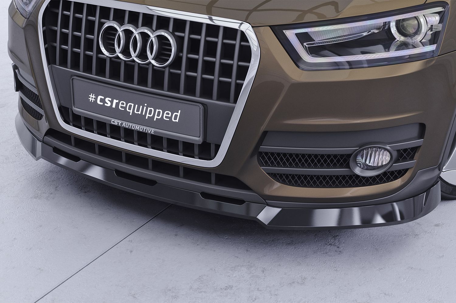 Frontspoiler | Cup-Spoilerlippe mit ABE für Audi Q3 (8U) CSL810 Frontspoiler | Cup-Spoilerlippe mit ABE für Audi Q3 (8U) CSL810