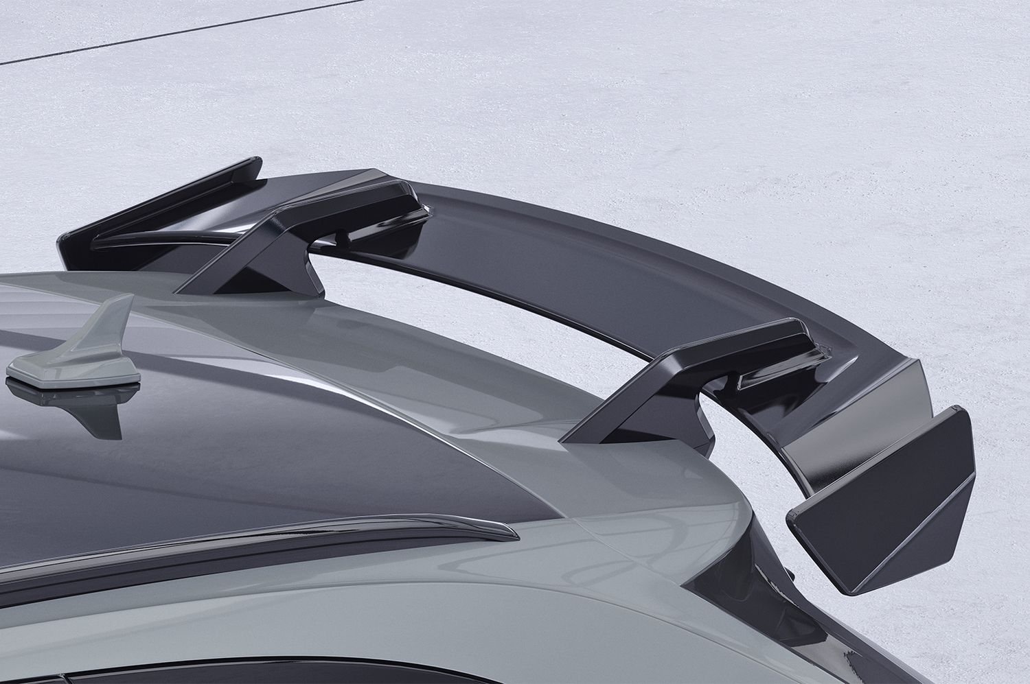 Schwanenhals Heckflügel mit ABE für Audi A4 / S4 B9 (Typ 8W) Avant SHF090