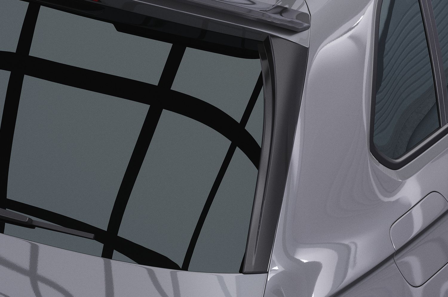Heckspoiler | Heckflügel mit ABE für VW Tiguan 2 (Typ AD1) Allspace HF096