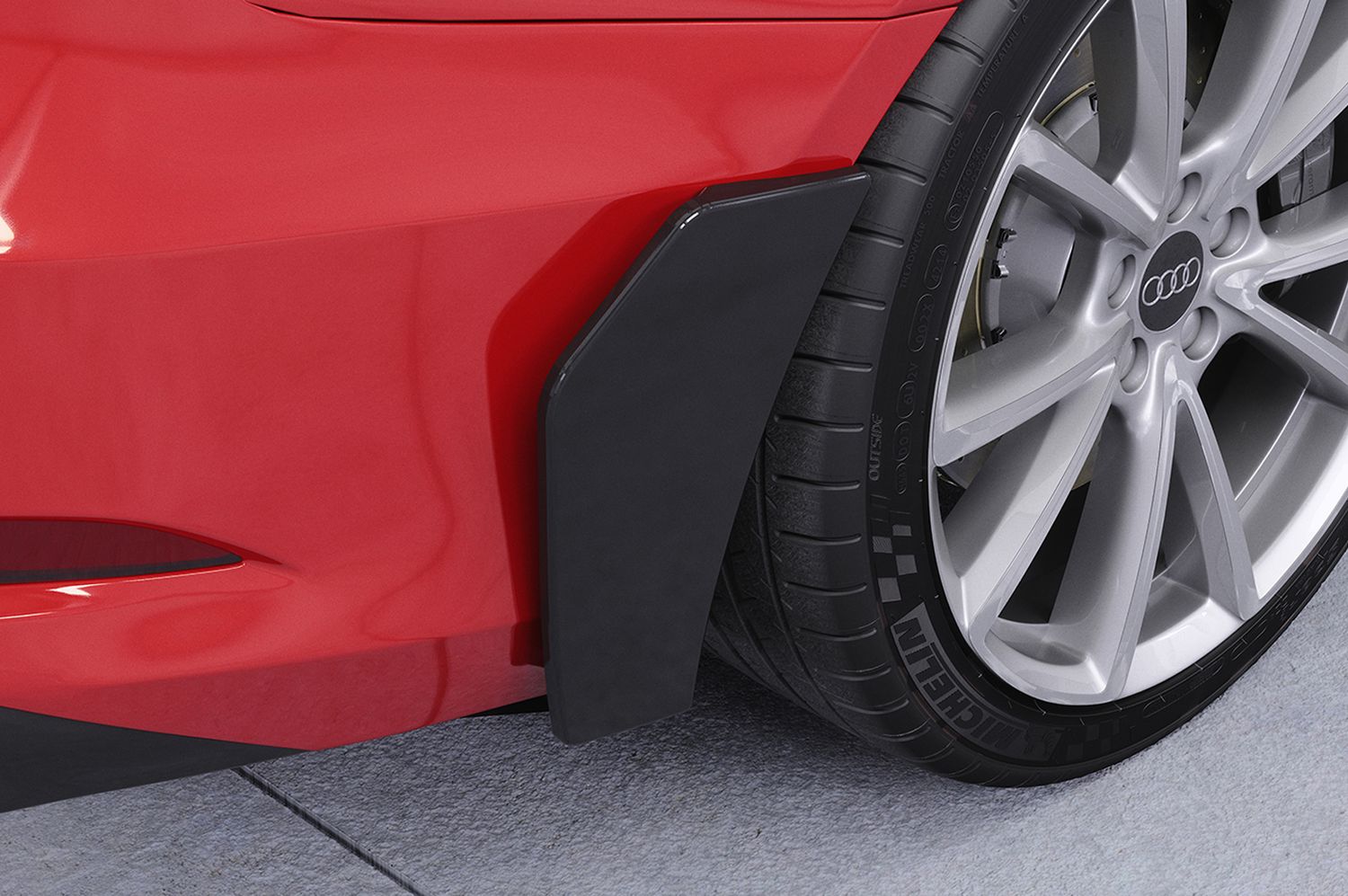Side Blades / Side Spats mit ABE für Audi A3 (8V) BL002 Side Blades / Side Spats mit ABE für Audi A3 (8V) BL002