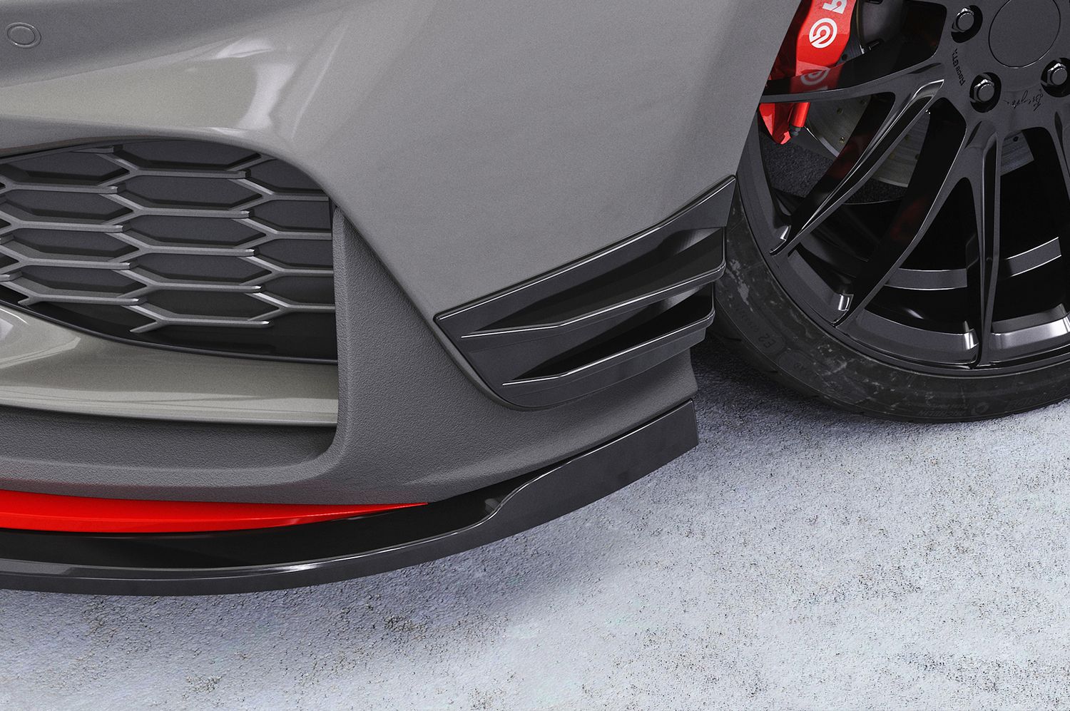 Performance Flaps mit ABE für Hyundai I30 (PD) N / N-Line FP025