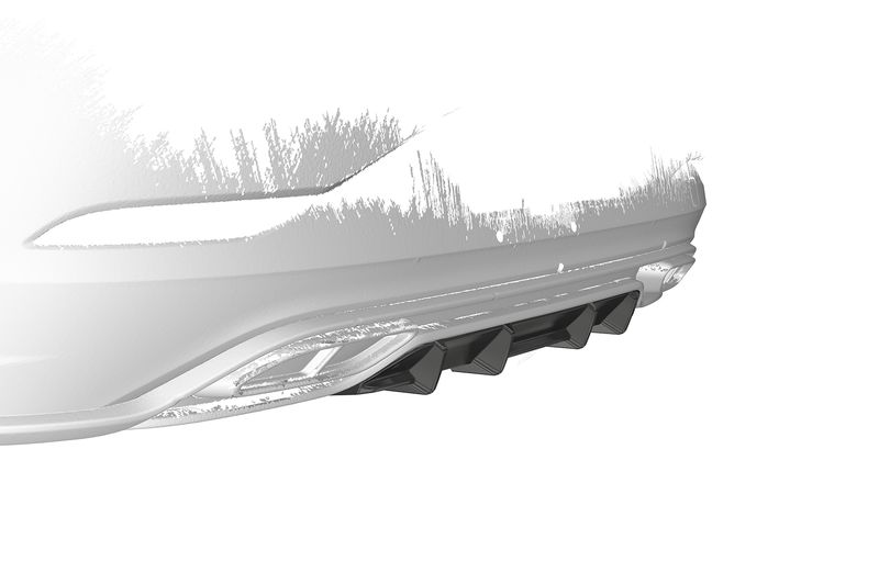 Diffusor | Heckansatz mit ABE für VW Polo 6 2G (Typ AW) R-Line HA440 Diffusor | Heckansatz mit ABE für VW Polo 6 2G (Typ AW) R-Line HA440