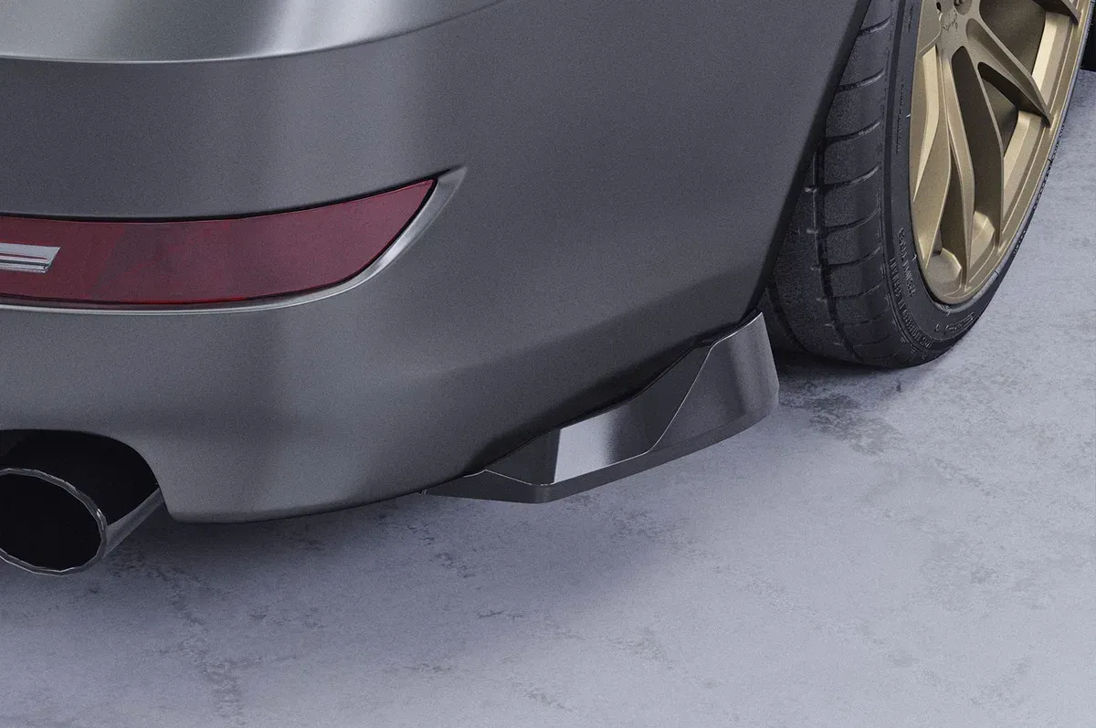 Diffusor | Heckansatz mit ABE für BMW 6er E63 / E64 Coupe und Cabrio HA488 Diffusor | Heckansatz mit ABE für BMW 6er E63 / E64 Coupe und Cabrio HA488