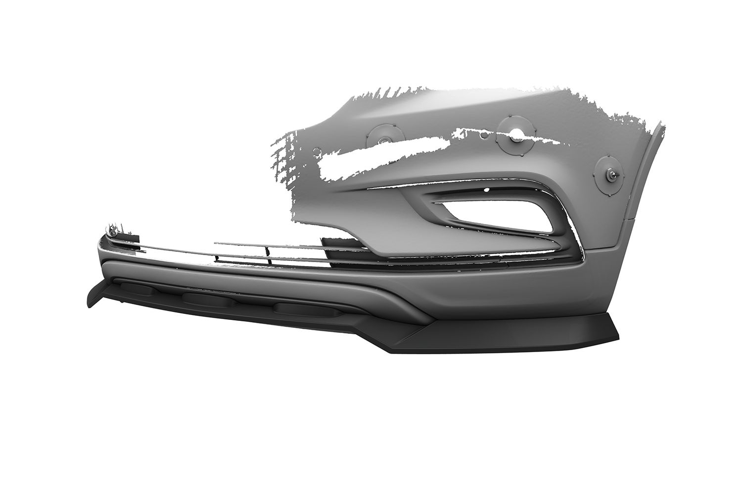 Frontspoiler | Cup-Spoilerlippe mit ABE für Opel Mokka X CSL904 Frontspoiler | Cup-Spoilerlippe mit ABE für Opel Mokka X CSL904