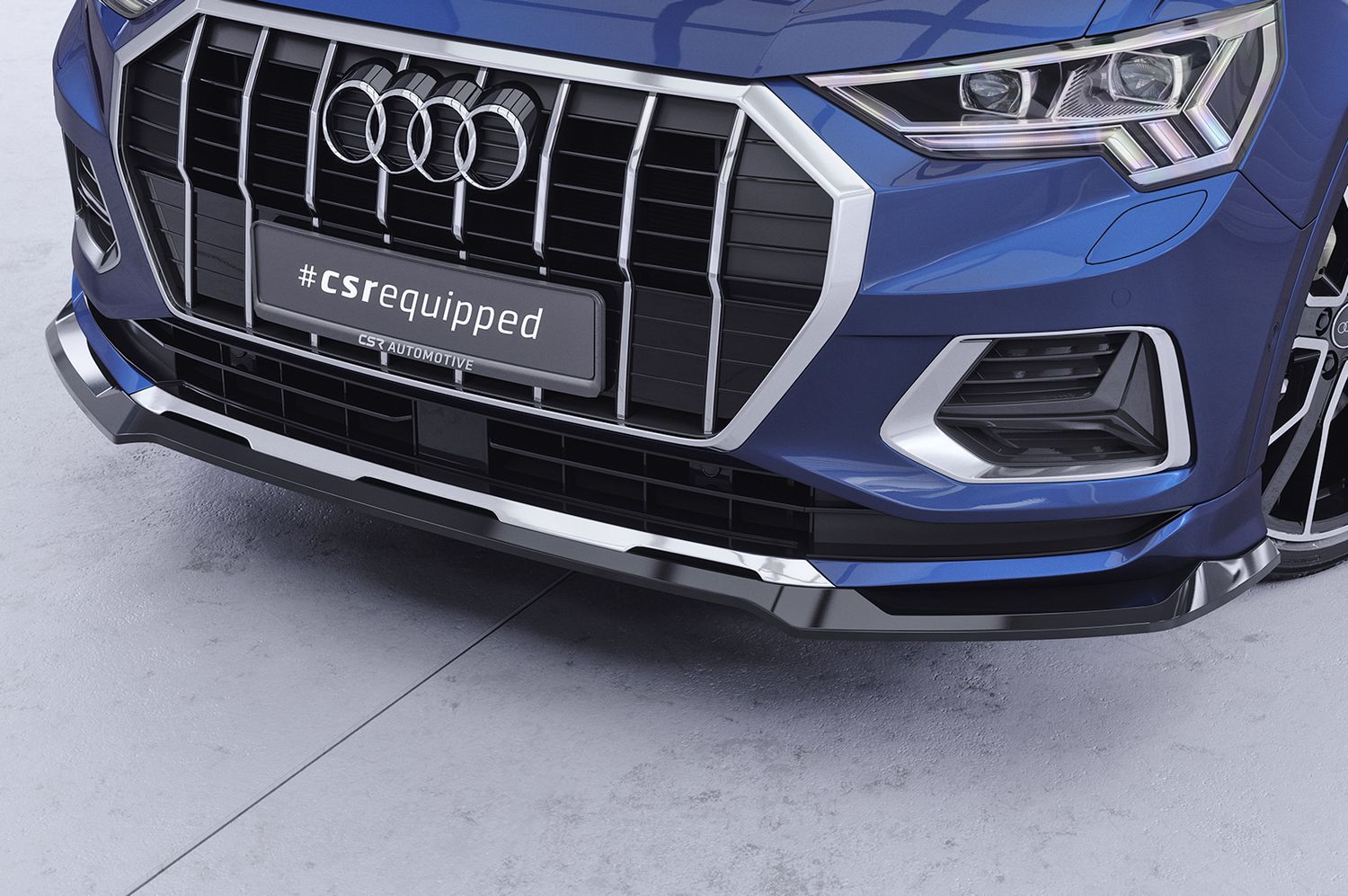 Frontspoiler | Cup-Spoilerlippe mit ABE für Audi Q3 (F3) CSL930 Frontspoiler | Cup-Spoilerlippe mit ABE für Audi Q3 (F3) CSL930