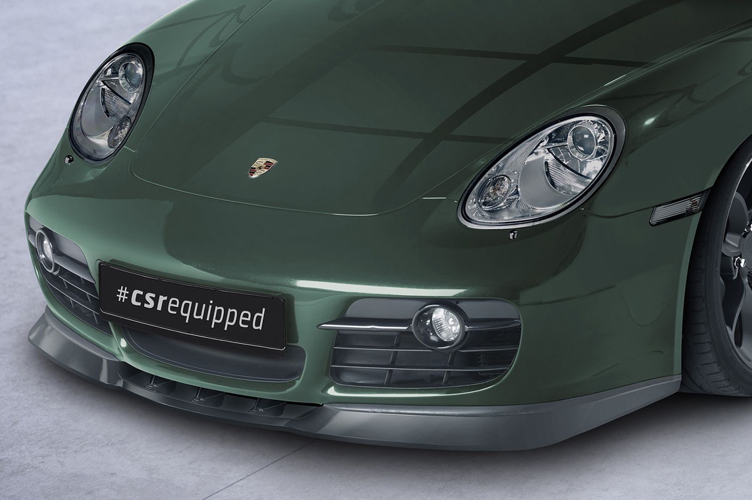 Frontspoiler | Cup-Spoilerlippe mit ABE für Porsche 987c Cayman CSL609 Frontspoiler | Cup-Spoilerlippe mit ABE für Porsche 987c Cayman CSL609