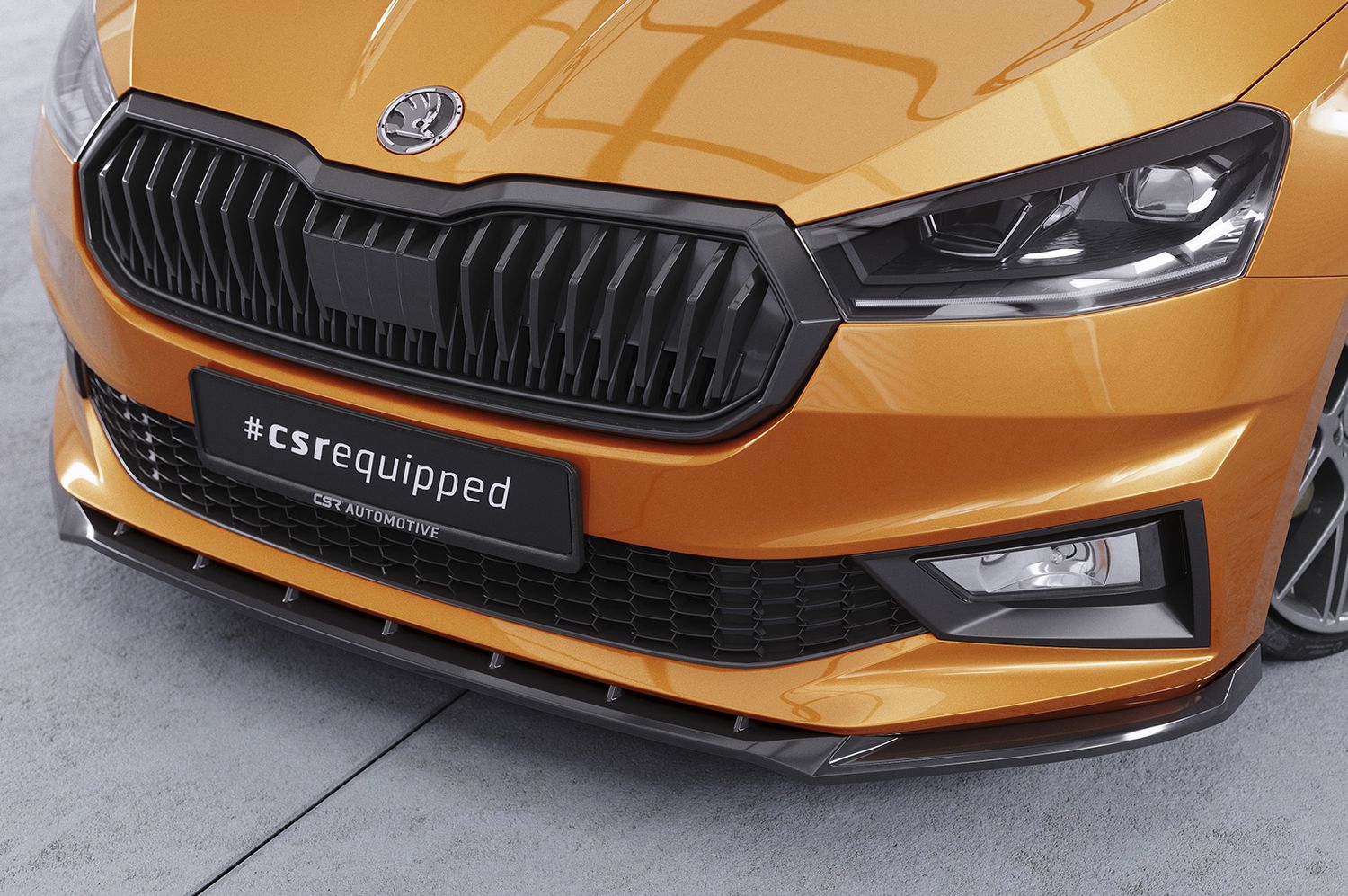 Frontspoiler | Cup-Spoilerlippe mit ABE für Skoda Fabia 4 CSL630 Frontspoiler | Cup-Spoilerlippe mit ABE für Skoda Fabia 4 CSL630