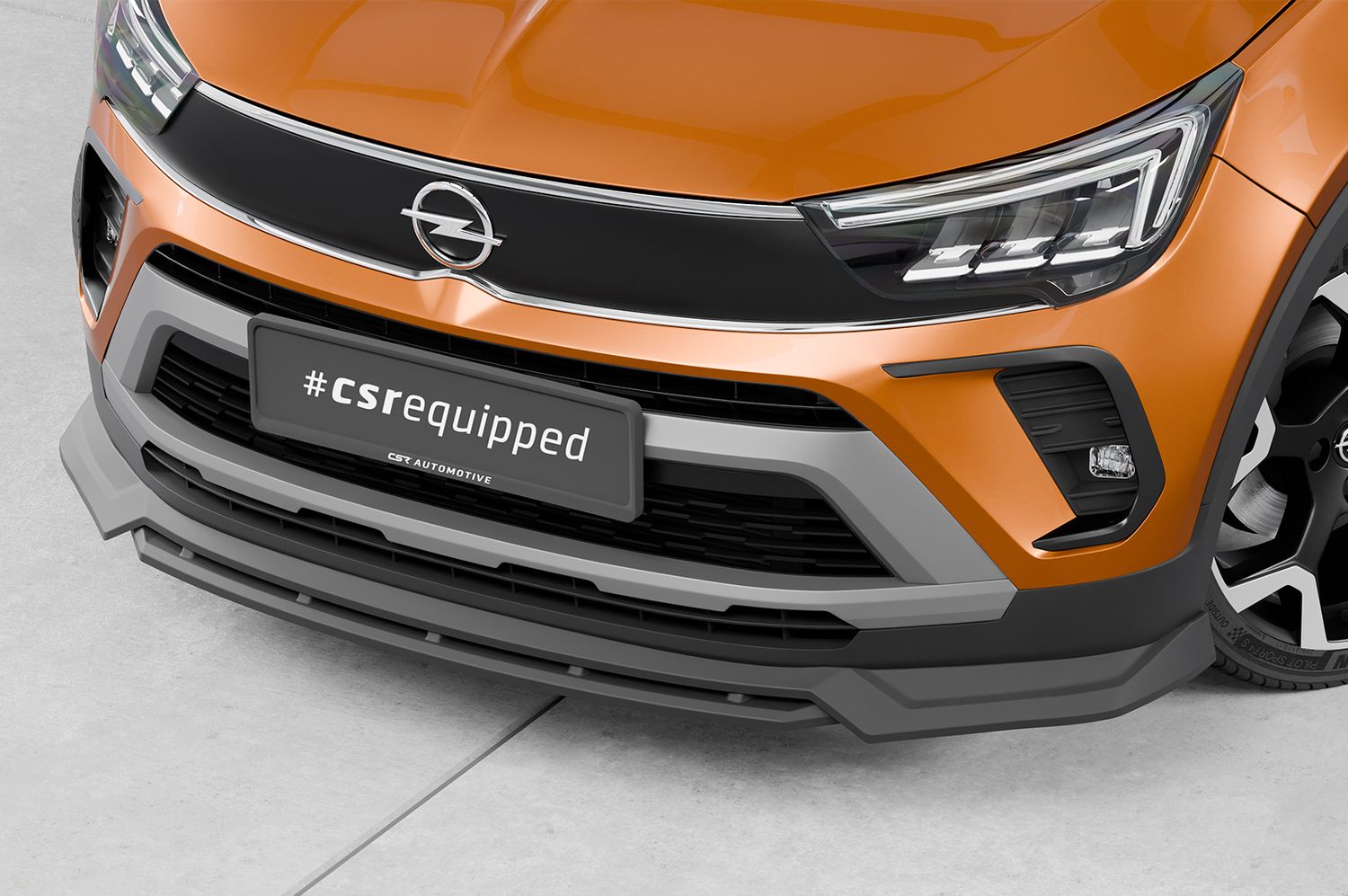 Frontspoiler | Cup-Spoilerlippe mit ABE für Opel Crossland CSL675 Frontspoiler | Cup-Spoilerlippe mit ABE für Opel Crossland CSL675